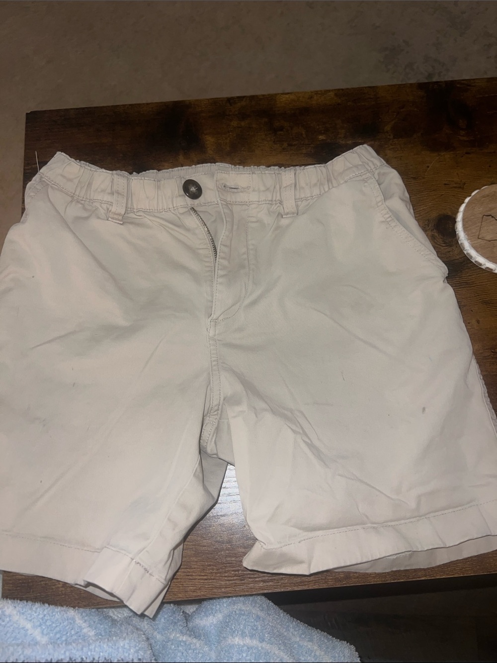 Chubbies Men's Casual Elastic Waist Khaki Shorts